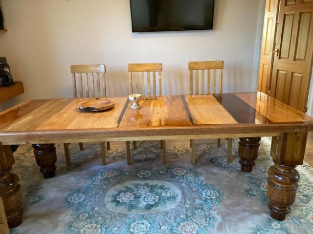 The table The table