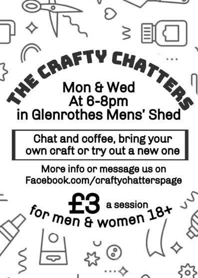 Glenrothes Menshed Fayre poster